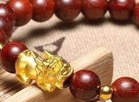 黄金貔貅手链怎么戴是正确的