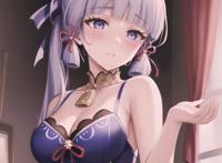 原神神里绫华的乳液狂飙图片，动漫人物开襟乳液狂飙是什么漫画