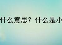 小铺什么意思？什么是小铺？