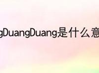 DuangDuangDuang是什么意思?