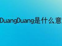 DuangDuangDuang是什么意思?