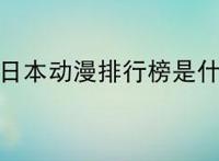 2012日本动漫排行榜是什么？