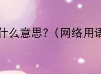 YP是什么意思?（网络用语YP）