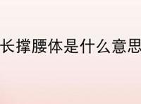 校长撑腰体是什么意思?