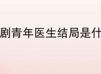 电视剧青年医生结局是什么？