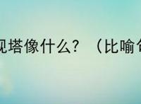 电视塔像什么？（比喻句）