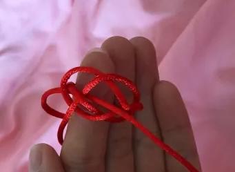 纽扣结收尾编法