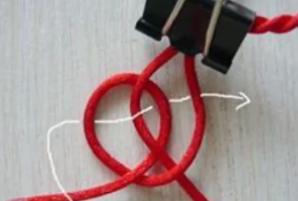 纽扣结收尾编法