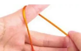 纽扣结收尾编法