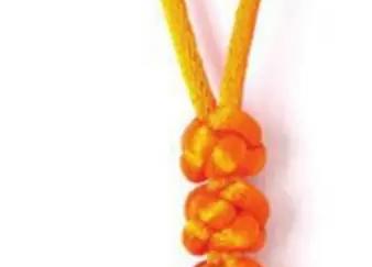 纽扣结收尾编法