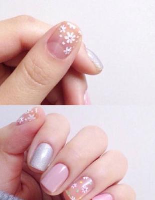 美甲夏天显白图片最新款