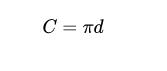 圆的面积计算公式