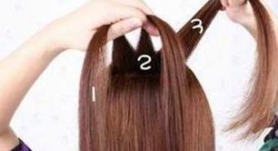 懒人扎出简单漂亮头发步骤