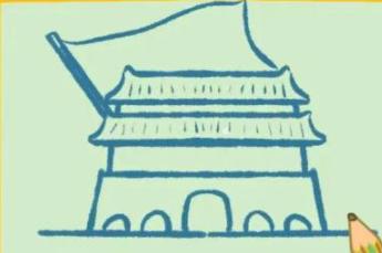 国庆节手抄报简单好看易画