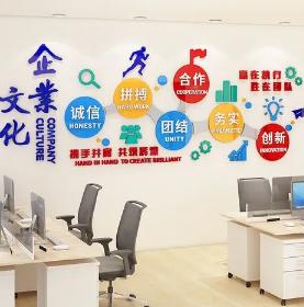 办公室文化墙标语