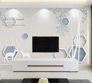 电视背景墙装修效果图新款
