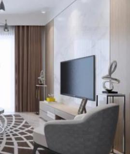 电视背景墙装修效果图新款
