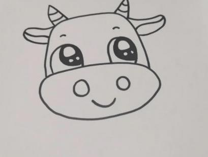 简笔画牛的方法