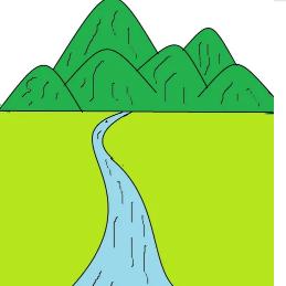 10一15岁画画风景