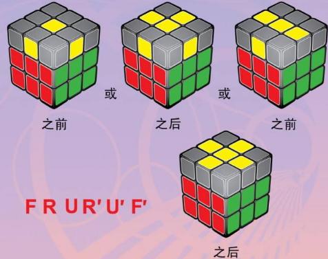 魔方技巧口诀6面还原七步