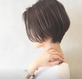 减龄女生不用打理的短发发型