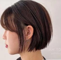 减龄女生不用打理的短发发型