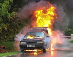 梦见汽车着火了是什么征兆