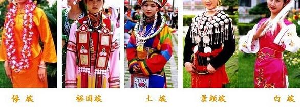 五十六个民族服饰图片及特征