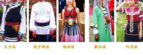 五十六个民族服饰图片及特征