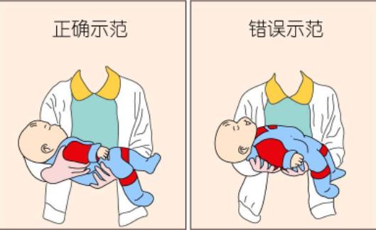 竖抱宝宝的正确姿势图