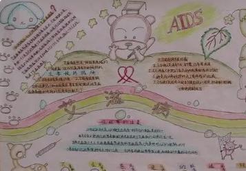 艾滋病的手抄报简单又漂亮
