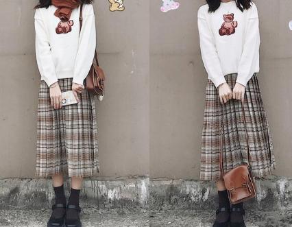 矮个子女生冬天适合穿什么裙子