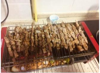 在家做烤肉串的简单做法