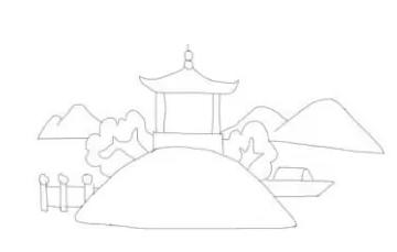 10一15岁画画教程风景