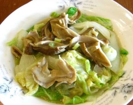 大白菜配什么菜炒