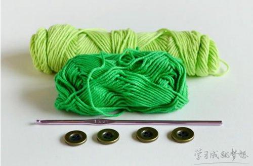 毛线编织宝宝鞋编织教程