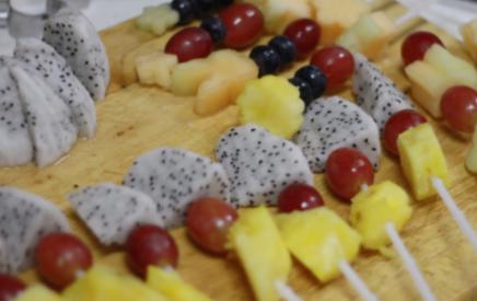 水果怎么做花束