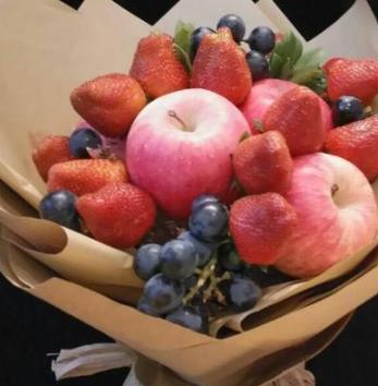 水果怎么做花束