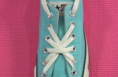 鞋带的系法图解花样