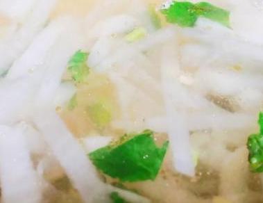 白萝卜汤的做法大全家常