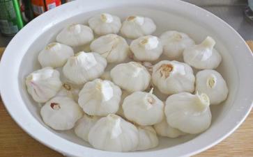 正宗白糖蒜的腌制方法