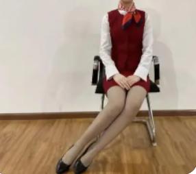 礼仪女生八种坐姿图片