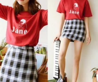 高腰半身裙搭配什么上衣夏季