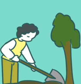植树节简笔画简单又漂亮