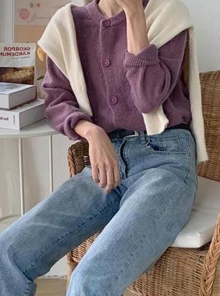 针织开衫怎么搭配裤子