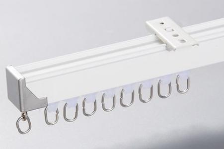 窗帘滑道怎么安装