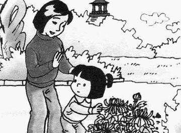 二年级看图写话植树图片