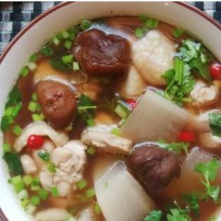 排骨胡萝卜红菇汤