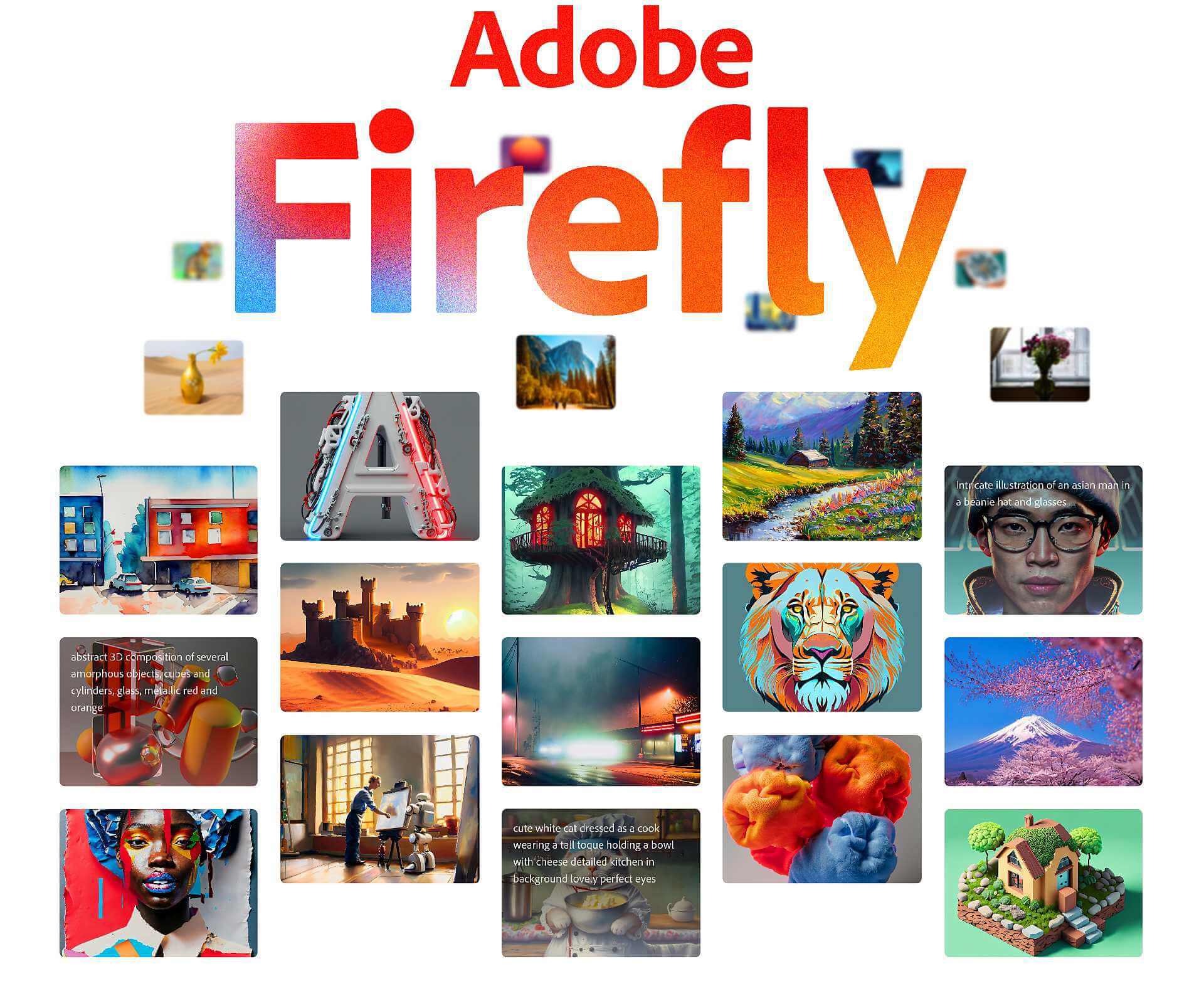 Adobe发布AI生成工具Firefly 用人工智能帮你做图