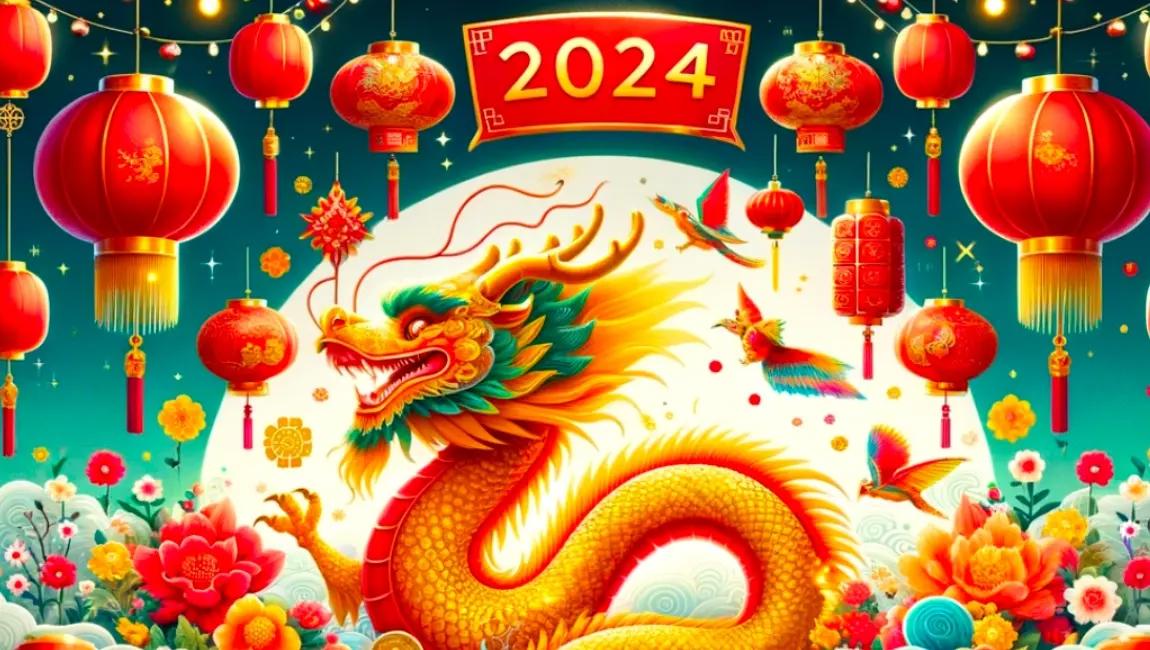 2024新年祝福語50句！送给亲人朋友的龙年祝福语（附中英文拼音）